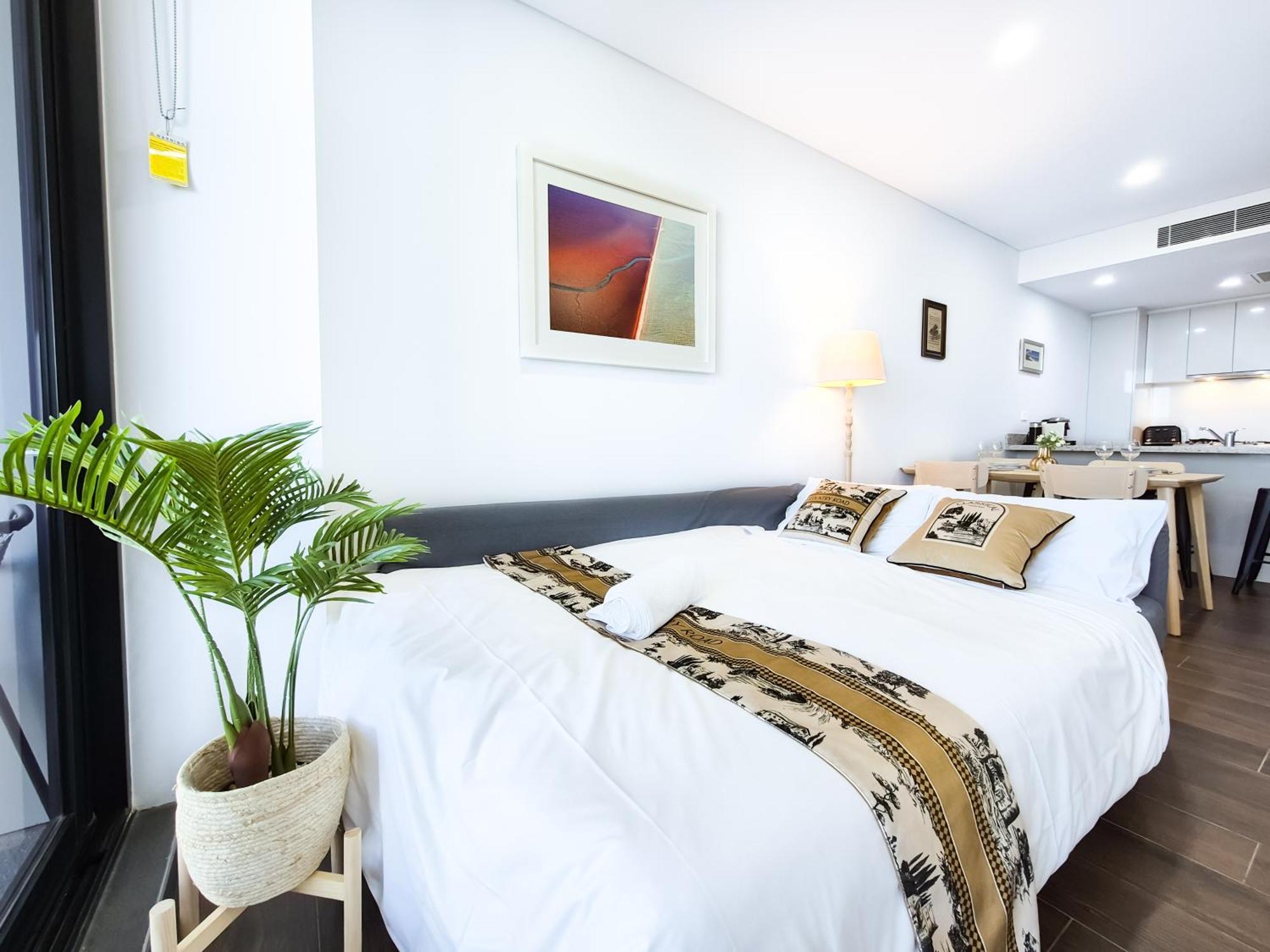 Relaxing 1br W Pools & Spa, Gym In Olympic Park Sydney
